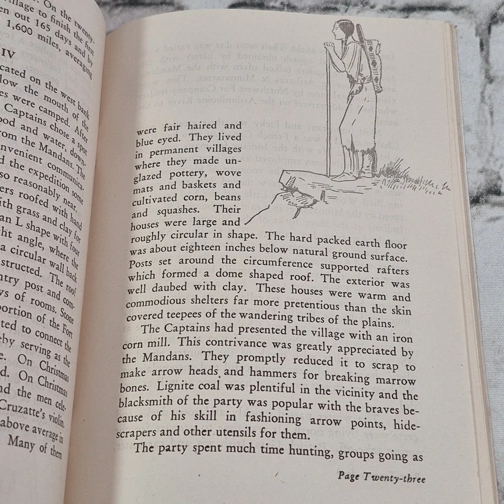 Vtg 1945 American Adventure Lewis and Clark Expedition Book Pioneer Trails Assn
